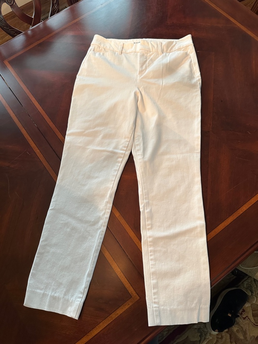 Old Navy Pixie Skinny High-Rise Pants - White